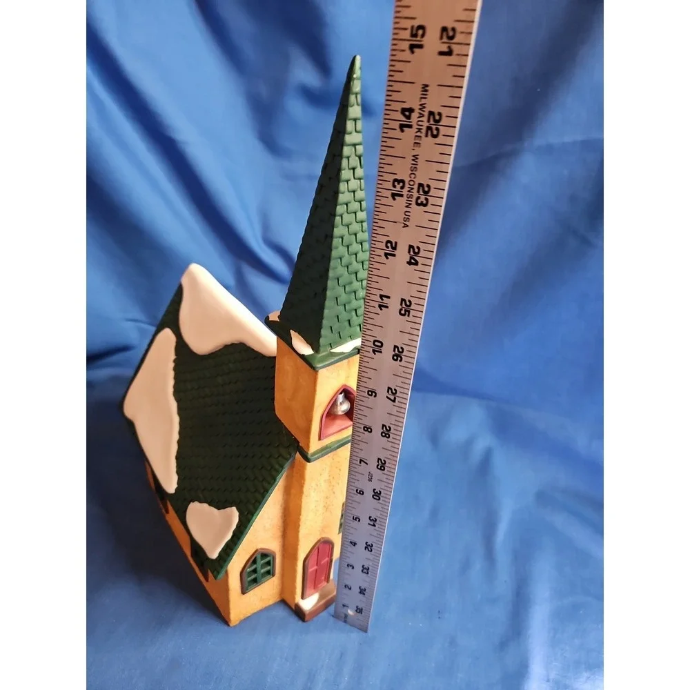 Dept. 56 Lighted Church Merry Makers Monk Mountain Chapel Vintage 14